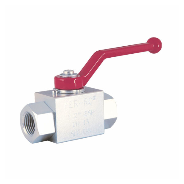 Ferro 3/4” BSP Hidrolik 2-Yollu Küresel Vana (400 Bar)