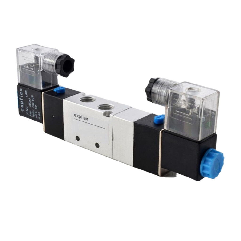 4V230C-08 Çift Bobin Valf Kapalı Merkez 5-3 1/4 (220V)