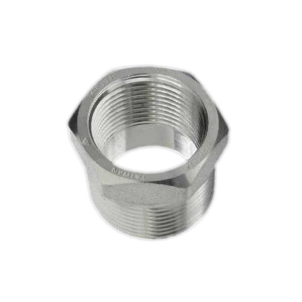 AISI 304 Paslanmaz Dişli Redüksüyon 1 1/2" - 1/2"