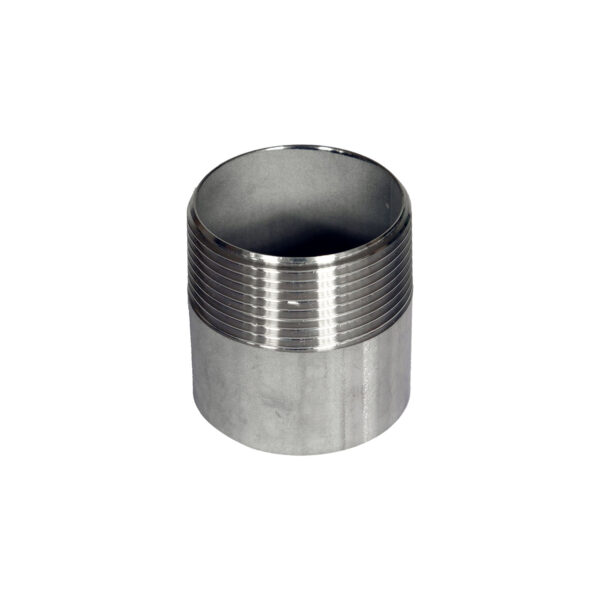 AISI 304 Paslanmaz Dişli Tek Taraflı Nipel 1/8"