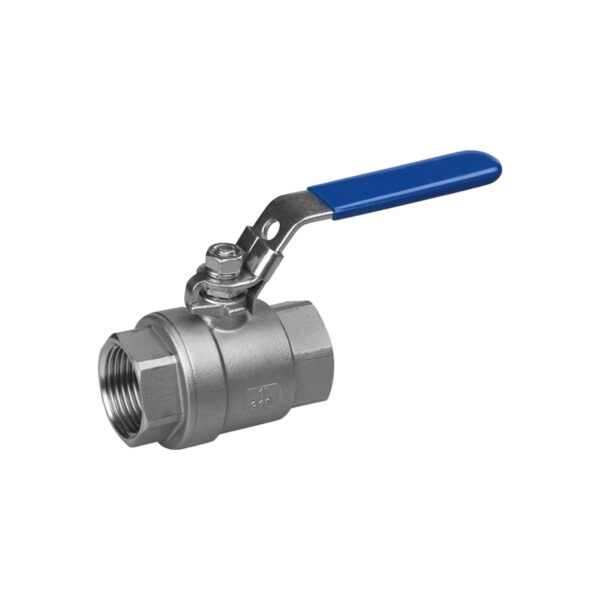 AISI 304 PN63 DIN 3202 Paslanmaz Dişli 2 Parçalı Küresel Vana 1/4"