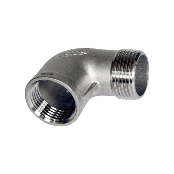 AISI 316 Paslanmaz Dişli Kuyruklu Dirsek 1 1/4"