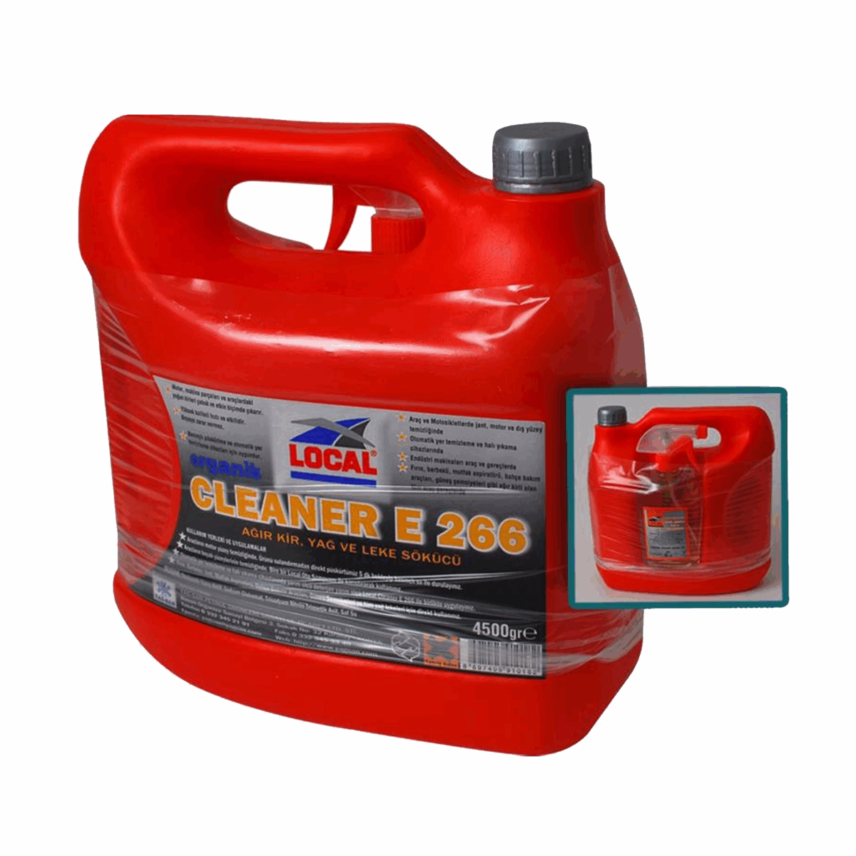 local cleaner e 266 agir kir ve yag sokucu 5 lt 15583