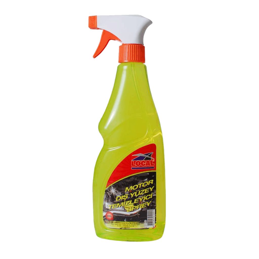 Local Motor Dış Yüzey Temizleyici 500 ML x 12'li Koli – motor temizleme spreyi