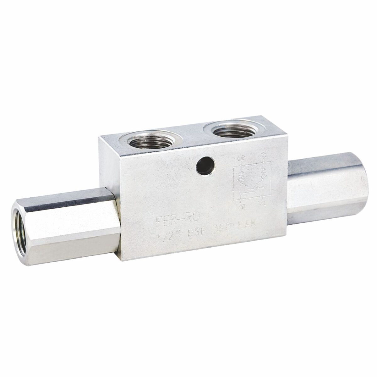 m16x1 5 hidrolik ikiz kilit valfi 380 bar 16654