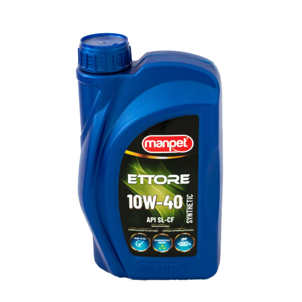 Manpet Ettore Synthetic 10w/40 Sl-Cf - 4 Lt - Benzinli Dizel Motor Yağı