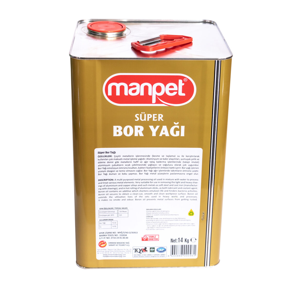 manpet fausto bor yagi 14 kg 16410