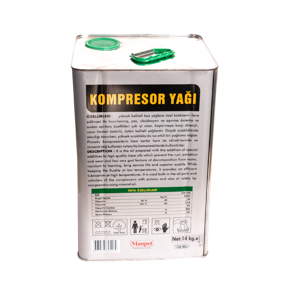 manpet fausto kompresor yagi iso 100 14 kg 16398