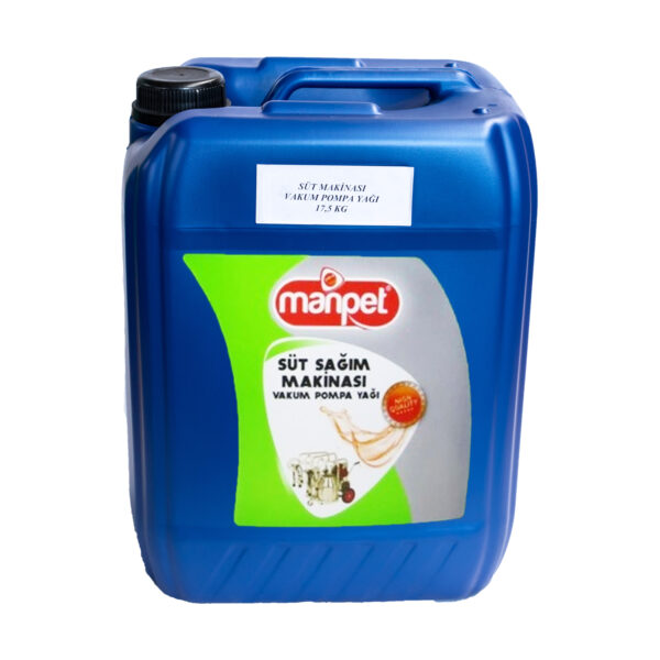 Manpet Pulan Süt Sağım Makinesi Pompa Yağı - 17.50 Kg