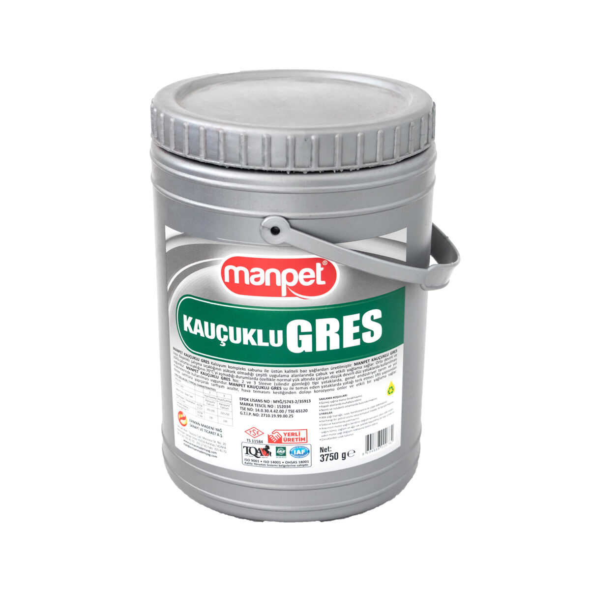 Manpet Troyka Kauçuklu Gres - 0.9 Kg