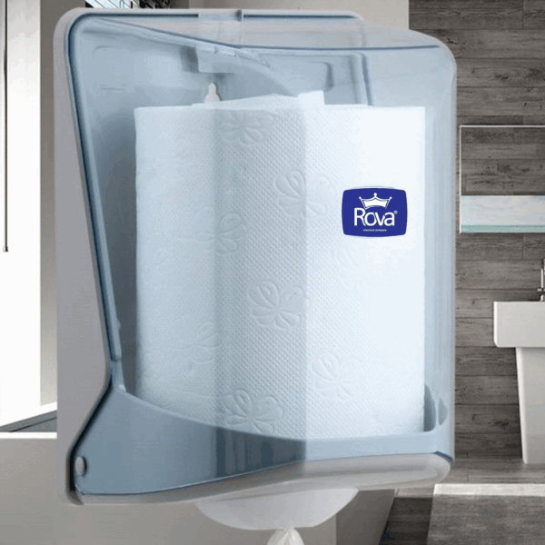 Maxi İçten Çekme Havlu Dispanseri (1 Adet) Şeffaf