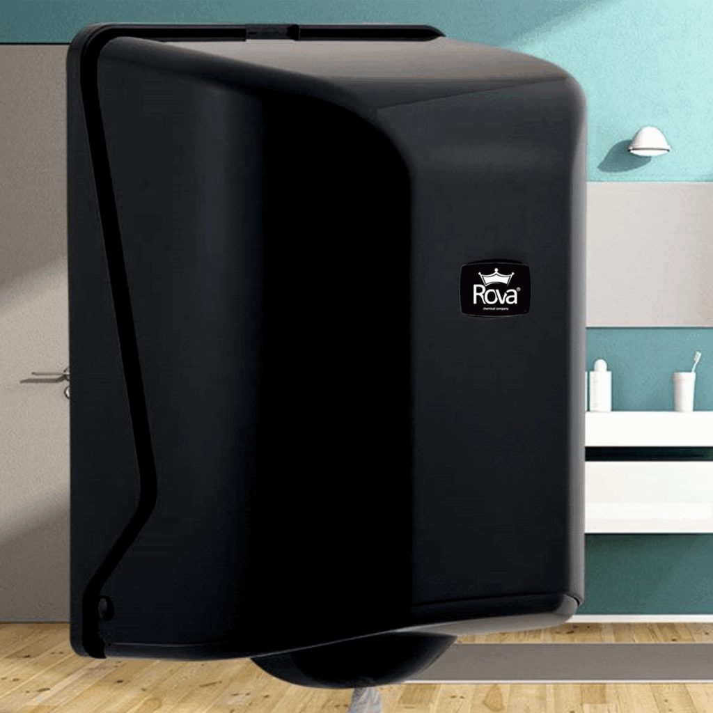 Maxi İçten Çekme Kağıt Havlu Dispenseri Siyah | NitroSatış