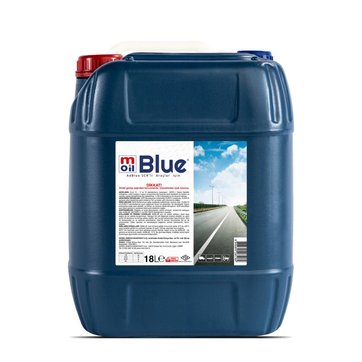 moil blue 18 lt 17020