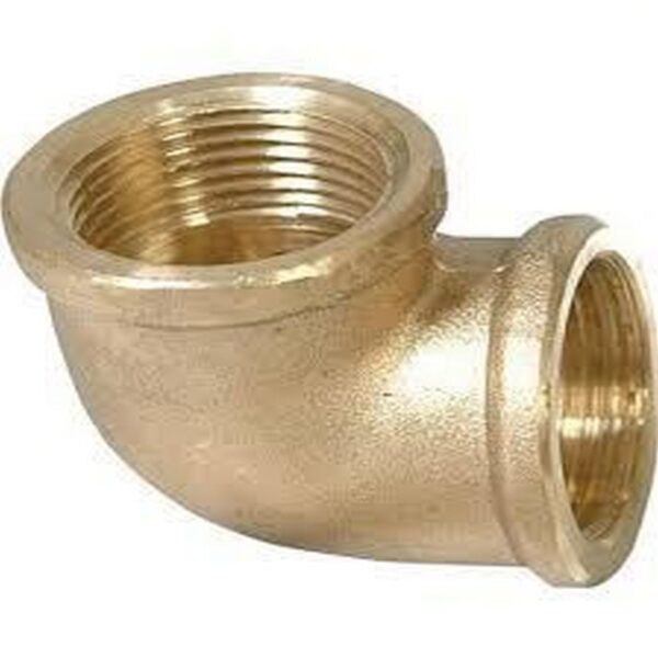 Pirinç Dişi Dirsek 3/8"