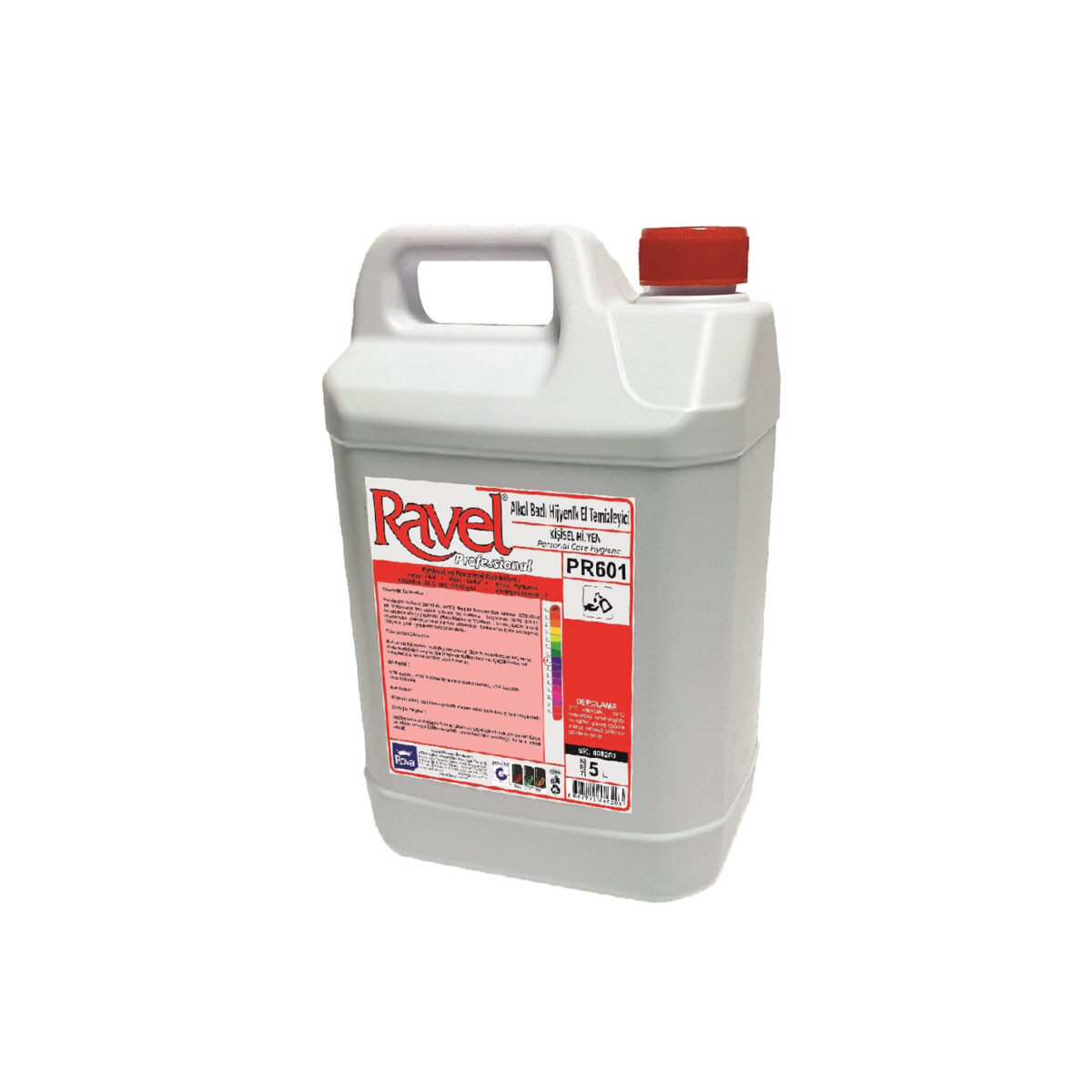 ravel alkol bazli hijyenik el temizleyici 5000ml 18312