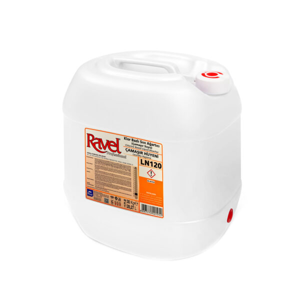 Ravel Klor Bazlı Sıvı Ağartıcı(Çamaşır Suyu) 20 Kg