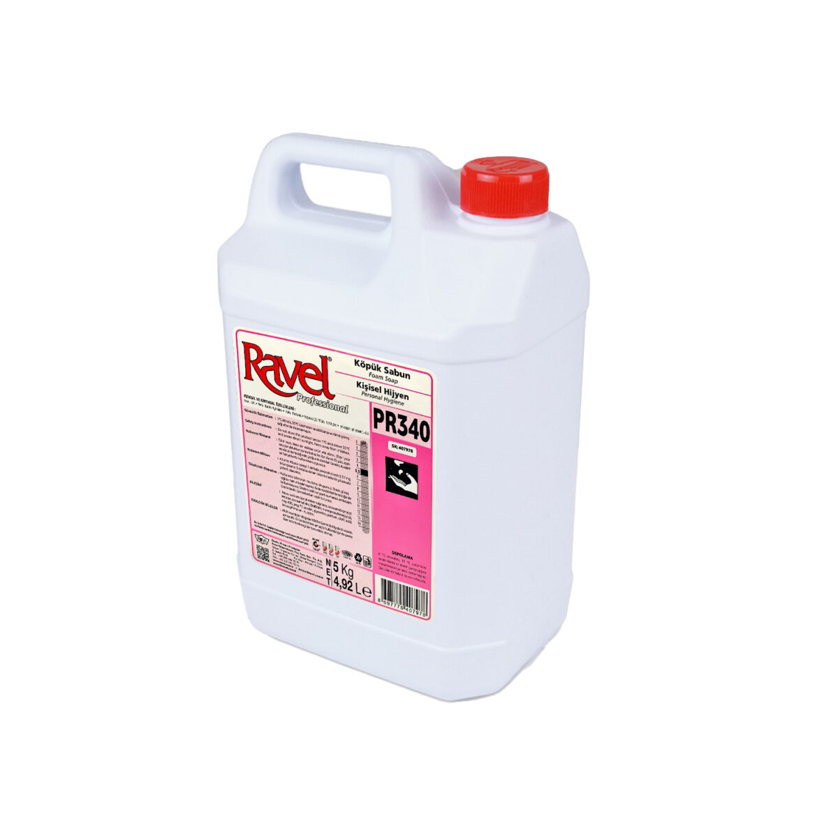 ravel kopuk sabun 5000 gr 18315