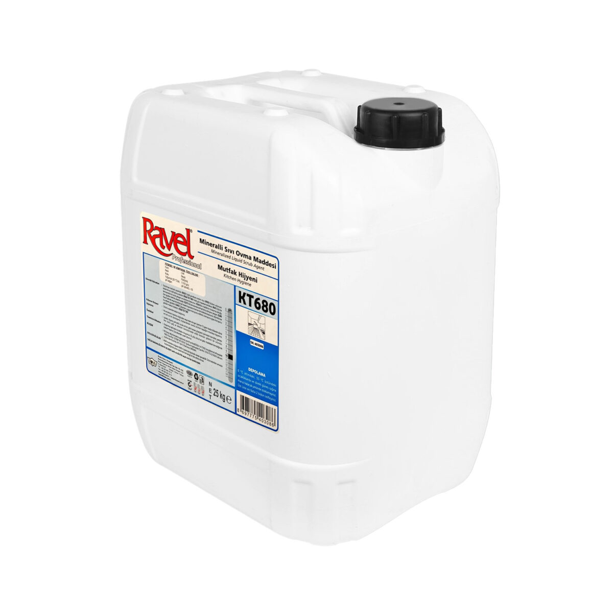 ravel mineralli sivi krem temizleme maddesi 25 kg 18292