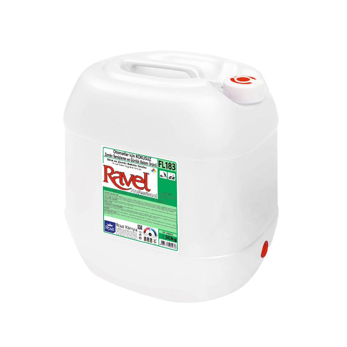 ravel otomatlar icin zemin temizleme ve gunluk bakim 20 kg 18287