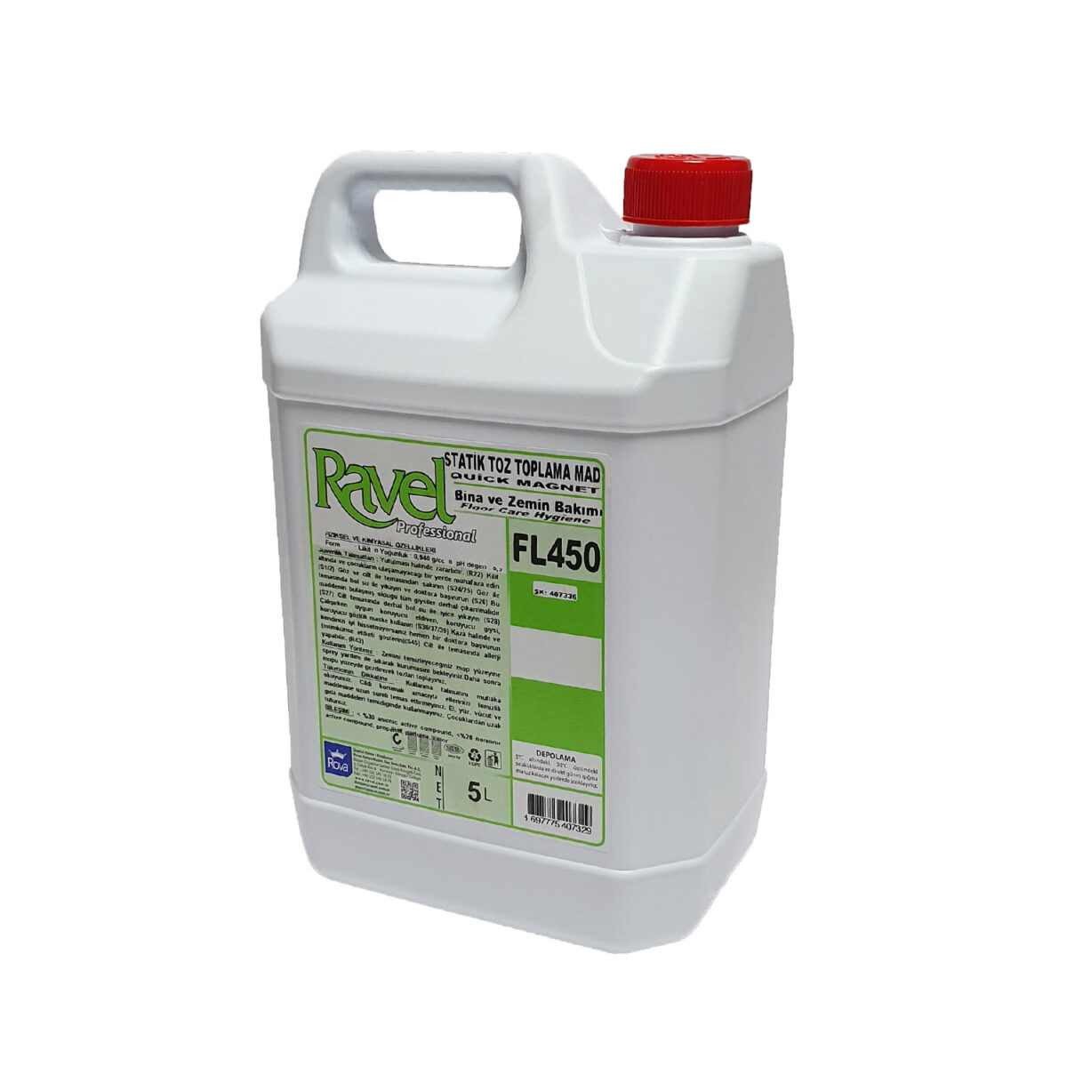 ravel quick magnet statik toz toplama maddesi 5000 gr 18289