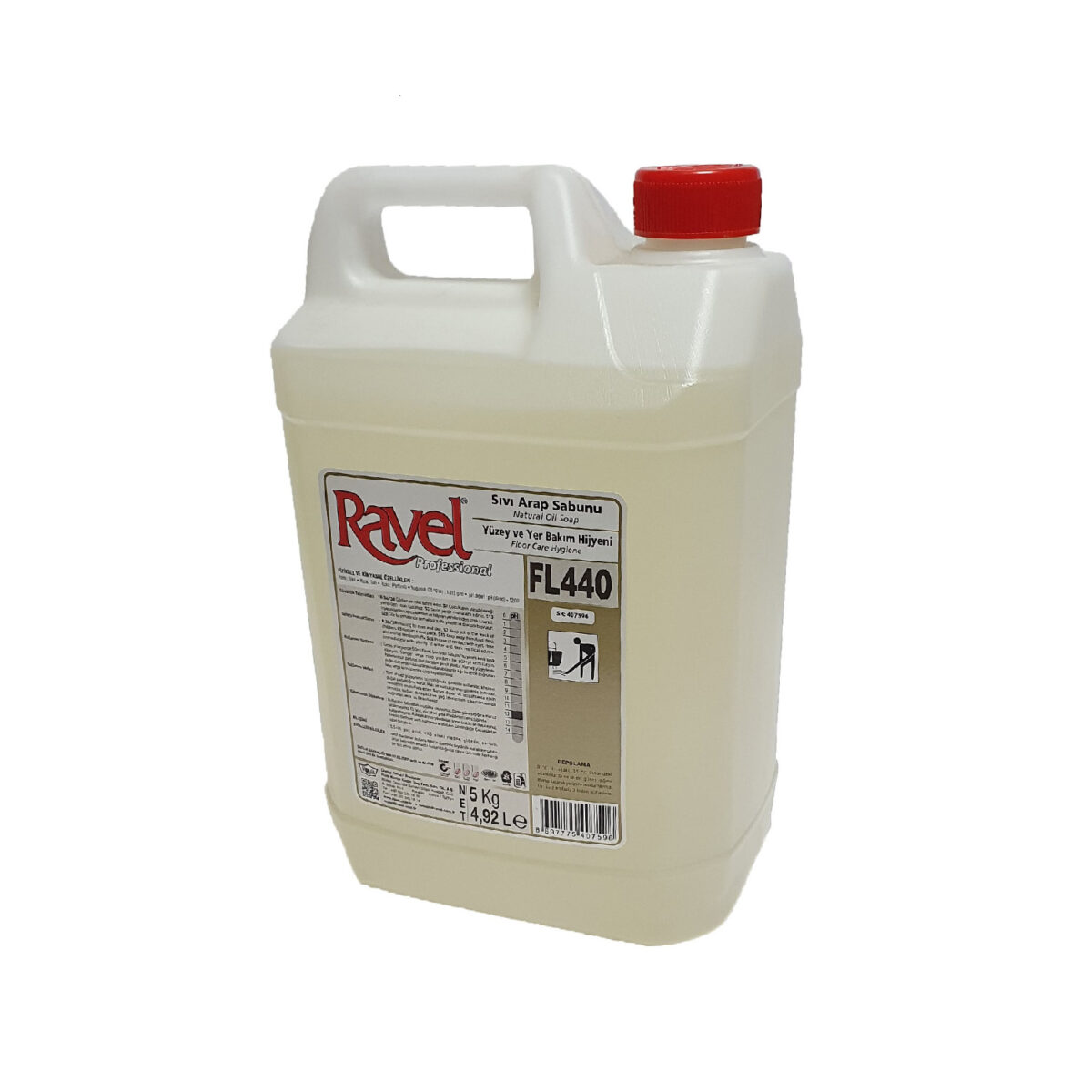 ravel sivi arap sabunu 5000 gr 18277
