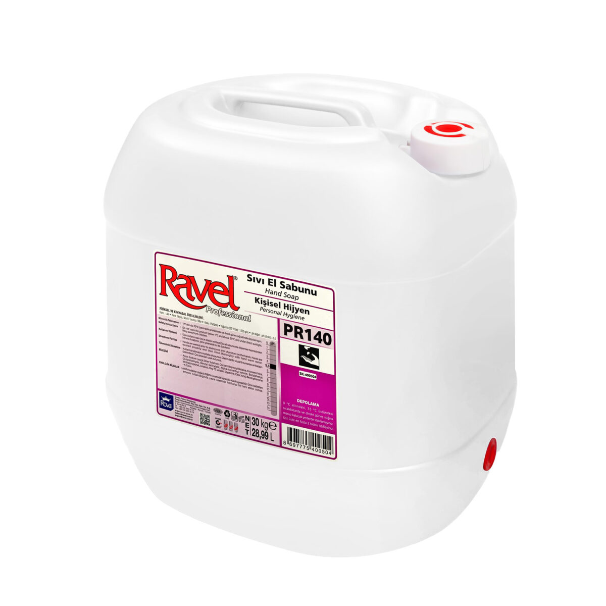 ravel sivi el sabunu 30 kg 18309