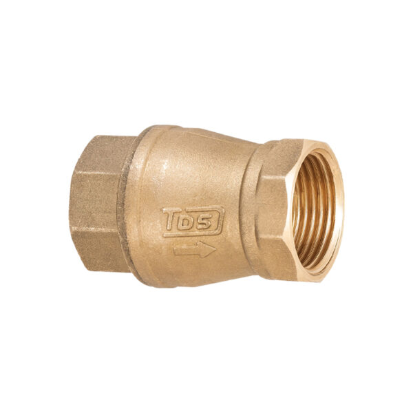 TDS Pirinç Dik Çekvalf DN15 1/2"