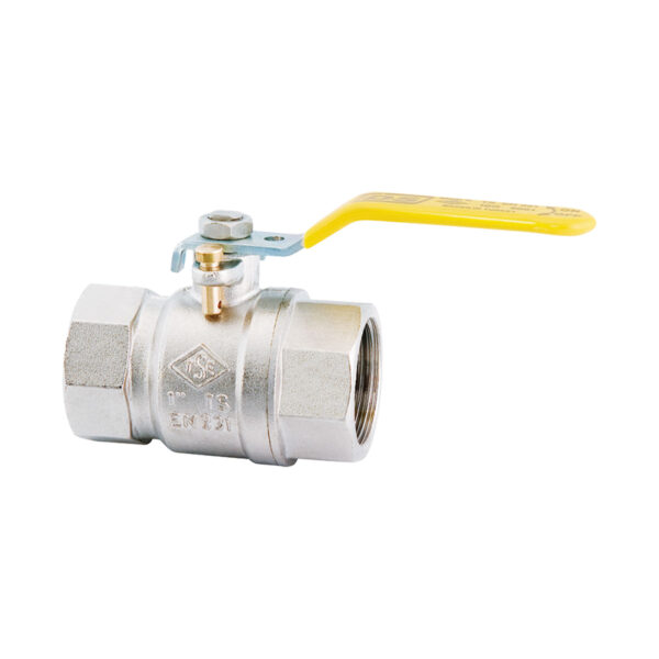 TDS Tam Geçişli Çelik Kollu Doğalgaz Vanası DN15 1/2"