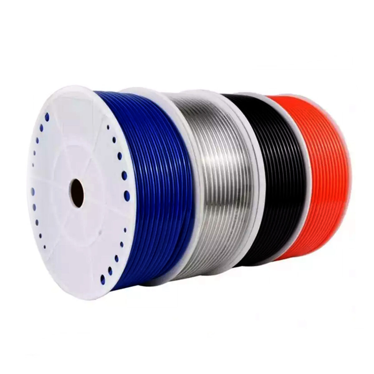 wpu0600 poliuretan pnomatik hortum 4x6mm siyah 5mt 17259