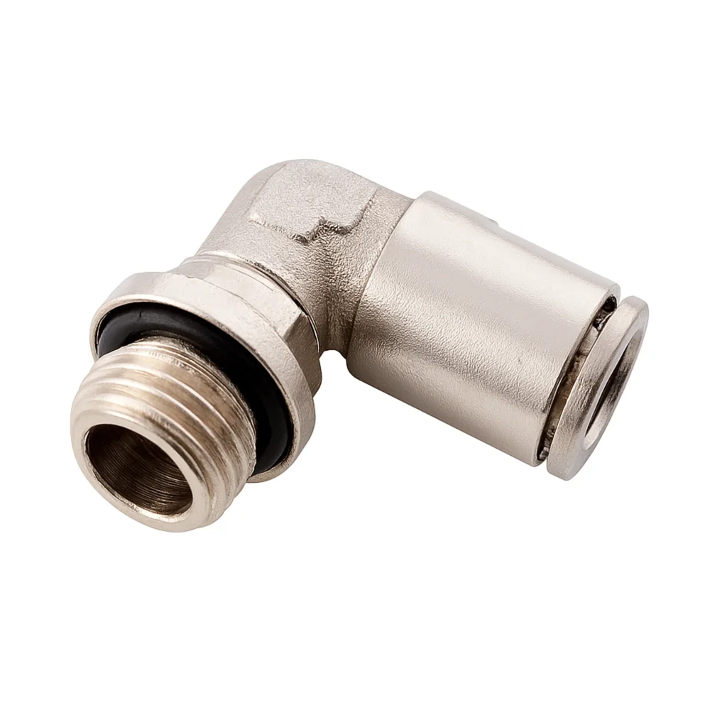 IPLTG06-04 Metal Pnömatik Dirsek 1/2 - 6 (5'li Paket)