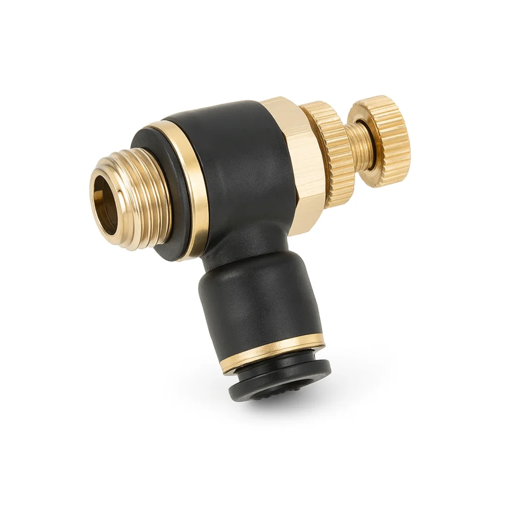 Piston Üstü Kısmalı Pnömatik Dirsek
