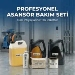 Profesyonel Asansör Bakım Seti (6 Parça Tam Paket)