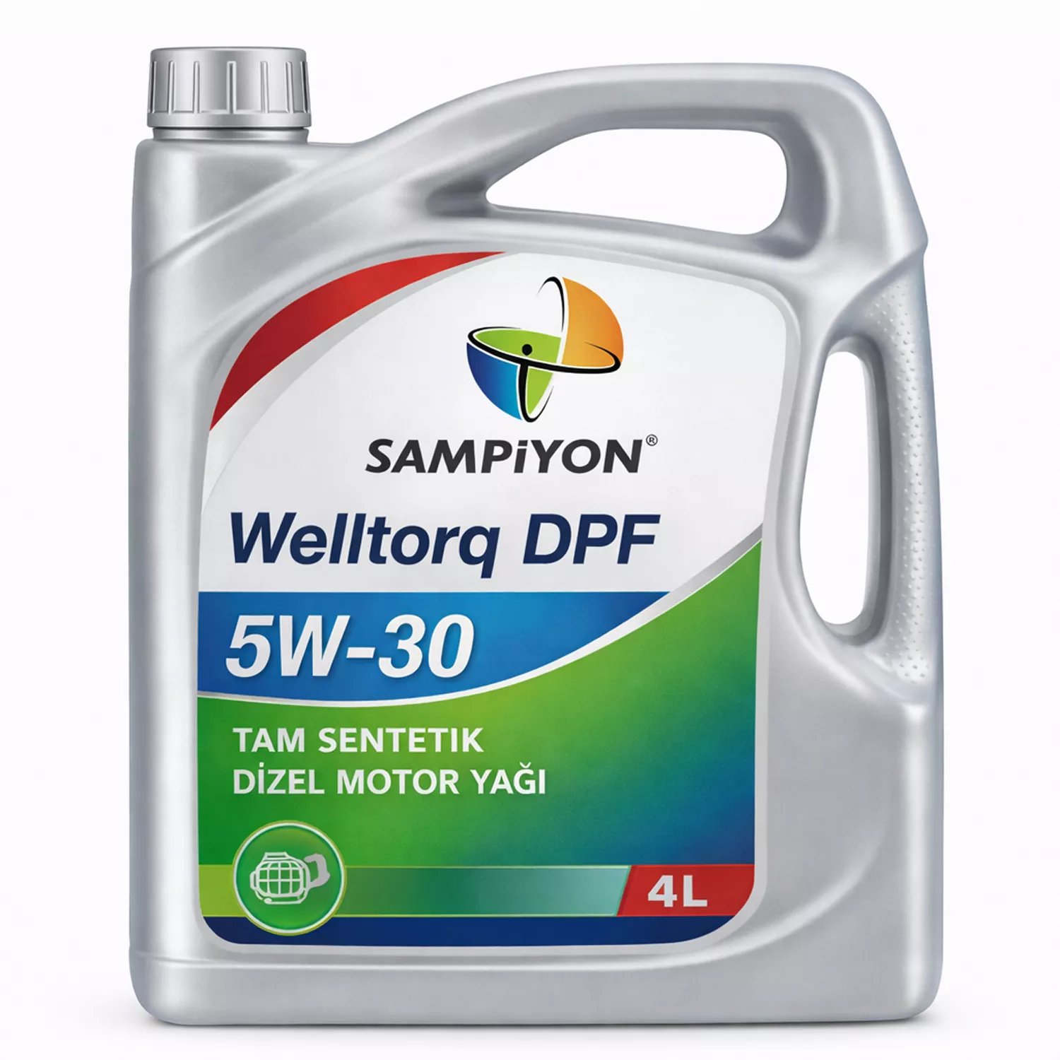 NTSMP001 Şampiyon Welltorq DPF 5W-30 Tam Sentetik Dizel Motor Yağı 4 Lt - Görsel 1