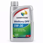 Şampiyon Welltorq DPF 5W-30 Tam Sentetik Dizel Motor Yağı 1 Lt