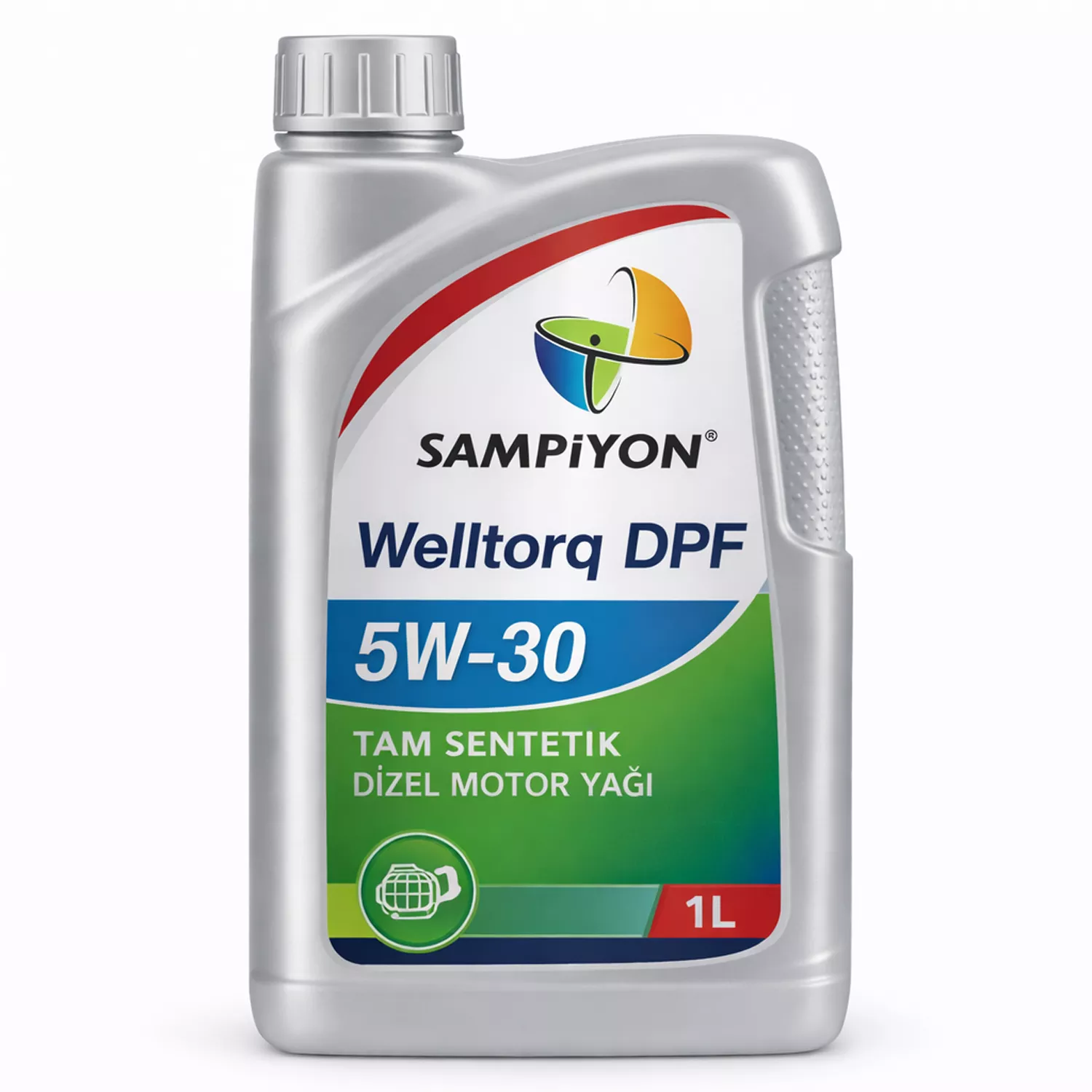 NTSMP002 Şampiyon Welltorq DPF 5W-30 Tam Sentetik Dizel Motor Yağı 1 Lt - Görsel 1