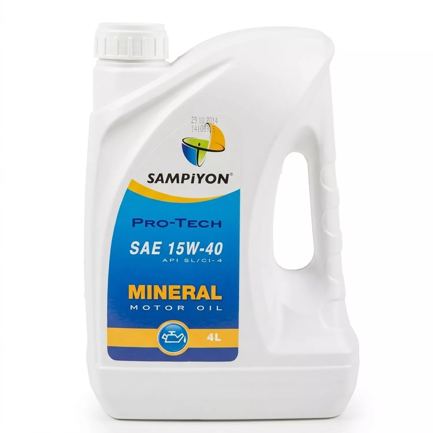 NTSMP005 Şampiyon Pro-Tech 15W-40 Mineral Motor Yağı 4 Lt - Görsel 1