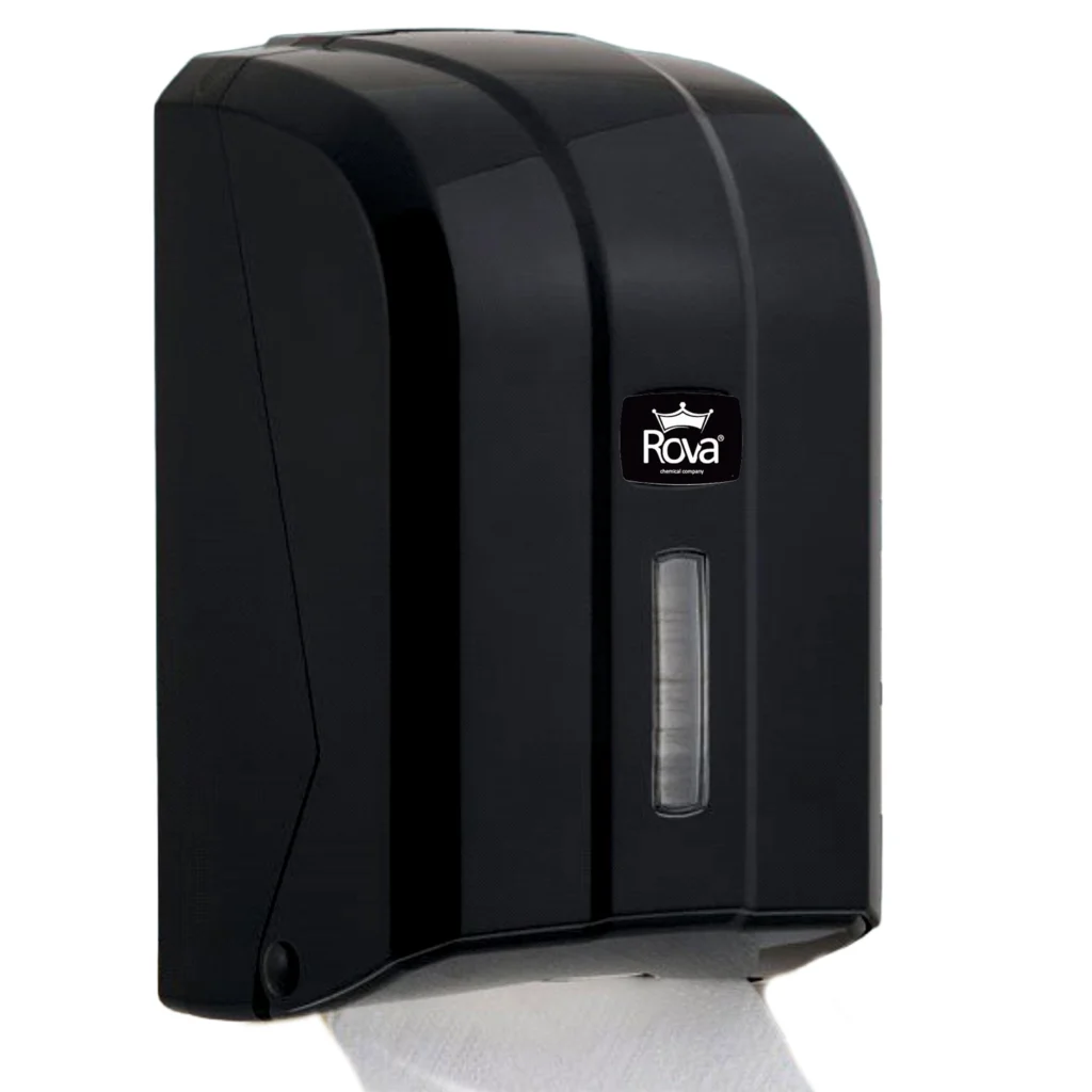 Z Katlı Wc Kağıdı Dispenseri Siyah | NitroSatış